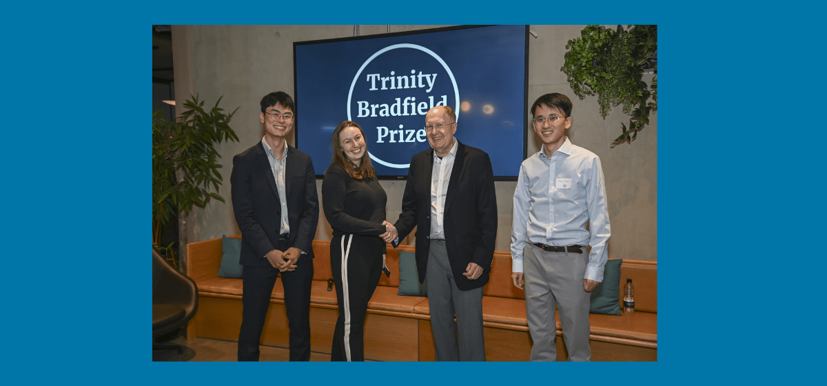 Trinity Bradfield Prize 2024 winners announced