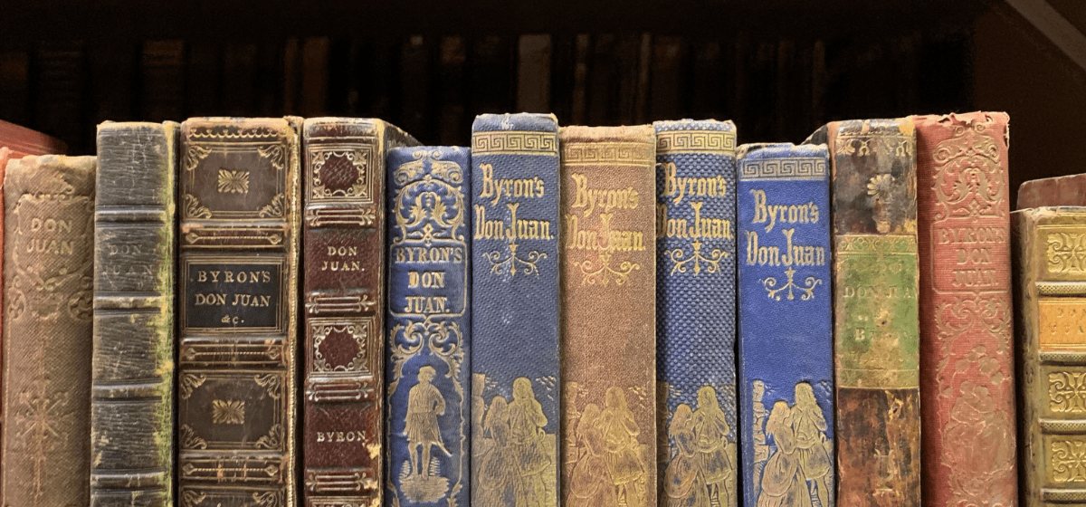 Inspired by ‘Don Juan’: Dr Dan Sperrin at The Byron Festival