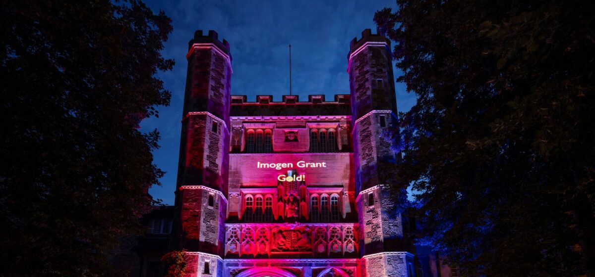 Behind the scenes at Trinity’s Olympic celebrations