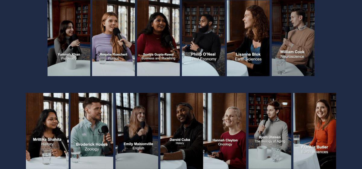 Why study for a PhD at Cambridge?