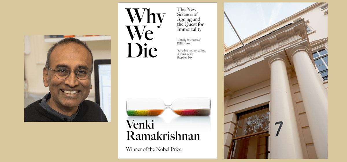 Royal Society Trivedi Science Prize shortlist for Dr Venki Ramakrishnan
