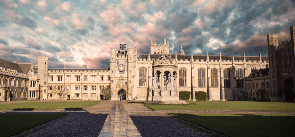 Trinity College and the University of Cambridge to invest £48m in PhD studentships