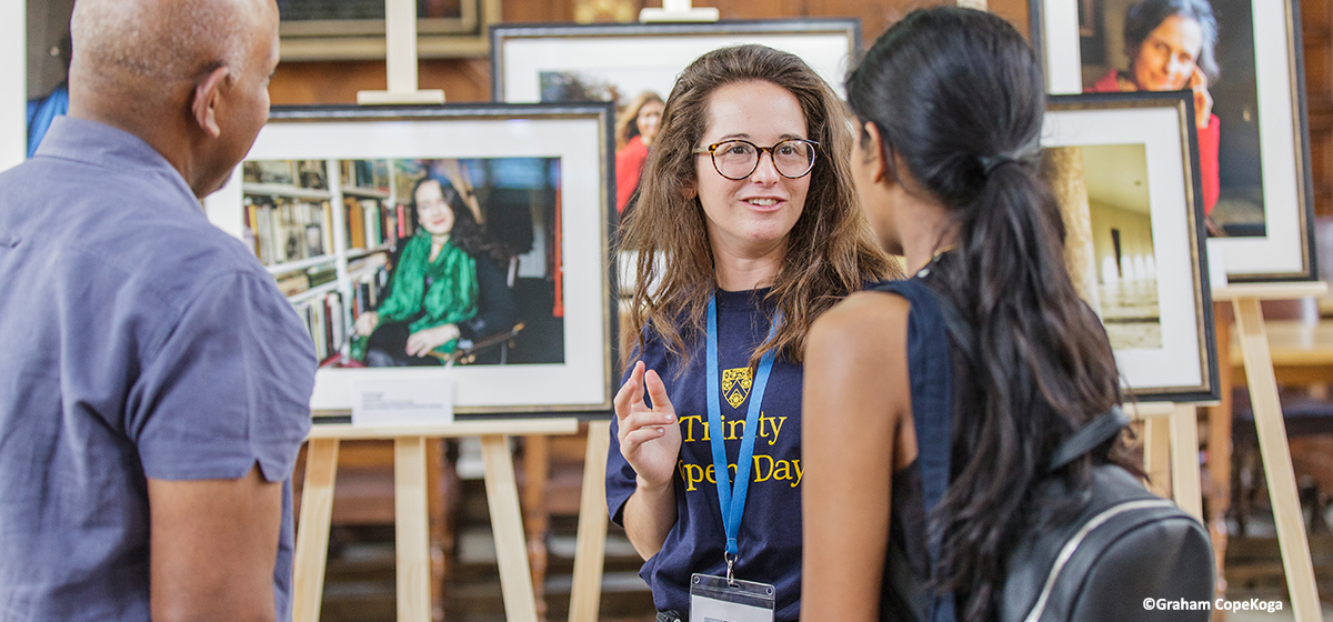 Find out about your subject at Trinity's Open Days 2025